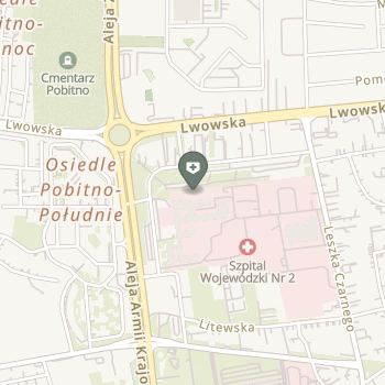 Kliniczny Szpital Wojewódzki im. św. Jadwigi Królowej w Rzeszowie na mapie