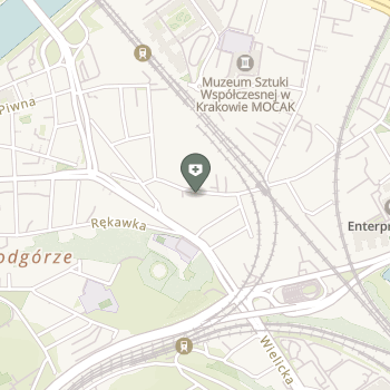 Dermamed Kraków na mapie