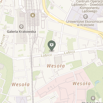 Małopolski Wojewódzki Ośrodek Medycyny Pracy-Ambulatoryjne Świadczenia Zdrowotne na mapie