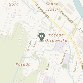 Niepubliczny Zespół Opieki Zdrowotnej "Sandent" w Gminie Sanok na mapie