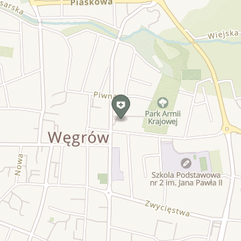 SPZOZ w Węgrowie na mapie