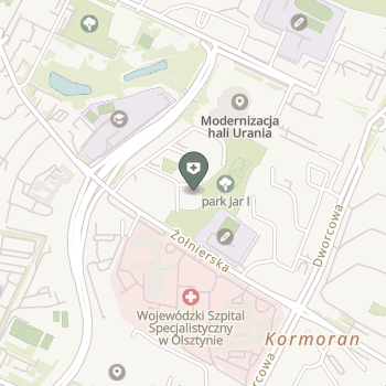 Polskie Stowarzyszenie na Rzecz Osób z Niepełnosprawnością Intelektualną Koło w Olsztynie na mapie