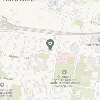 Obwód Lecznictwa Katowice na mapie