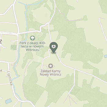 Ambulatorium z Izbą Chorych Zakładu Karnego w Nowym Wiśniczu na mapie