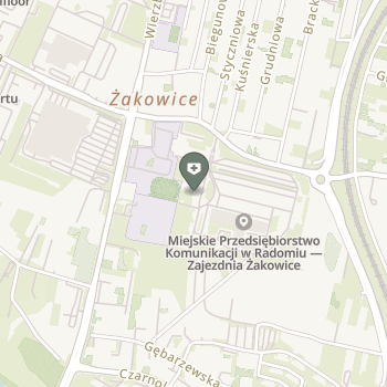 Specjalistyczny Ośrodek Diagnozy i Rehabilitacji Dzieci i Młodzieży z Wadą Słuchu PZG na mapie