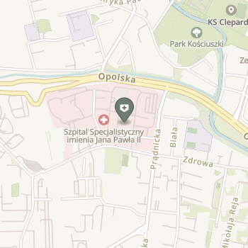 Krakowski Szpital Specjalistyczny im. św. Jana Pawła II na mapie