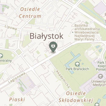 Stacja Sanitarno-Epidemiologiczna w Białymstoku na mapie