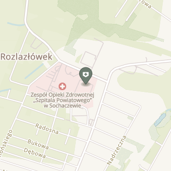 Zespół Opieki Zdrowotnej "Szpitala Powiatowego" w Sochaczewie na mapie