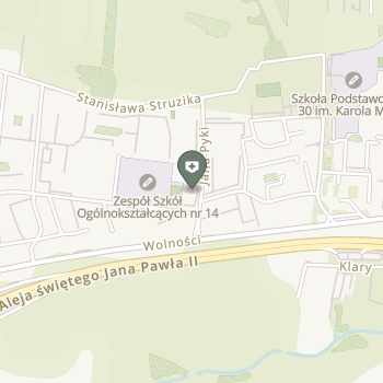 Gabinety Specjalistyczne Mercedens na mapie