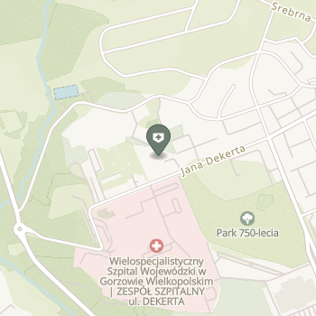 Wielospecjalistyczny Szpital Wojewódzki w Gorzowie Wlkp na mapie
