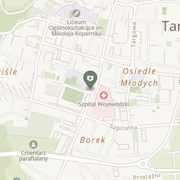 Przychodnia na mapie