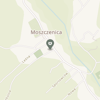 Ośrodek Zdrowia w Moszczenicy na mapie