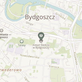 Areszt Śledczy w Bydgoszczy na mapie