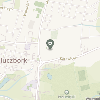 Ambolatorium z Izbą Chorych Zakładu Karnego w Kluczborku na mapie