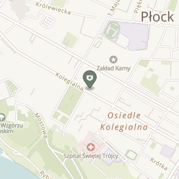Mazowiecki Wojewódzki Ośrodek Medycyny Pracy w Płocku na mapie