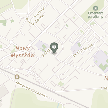 Centrum Medyczne w Myszkowie na mapie
