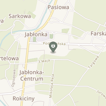 Orawskie Centrum Zdrowia w Jabłonce na mapie