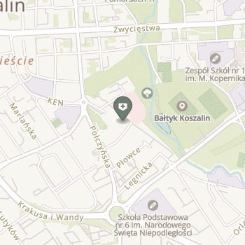 ZOZ Medical Beta na mapie