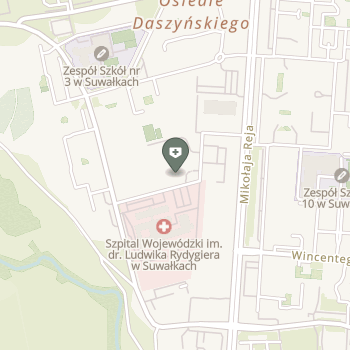 Specjalistyczny Psychiatryczny SPZOZ w Suwałkach na mapie