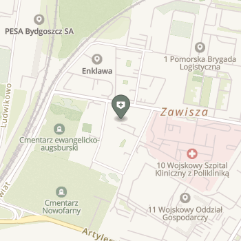 Ambulatorium Dowództwa Jednostki Wojskowej 1189 na mapie