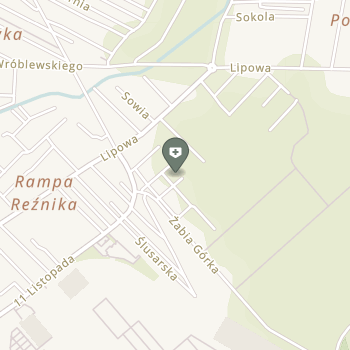 NZOZ "Zdrowie" H. Pisawocka J. B. Krutel na mapie