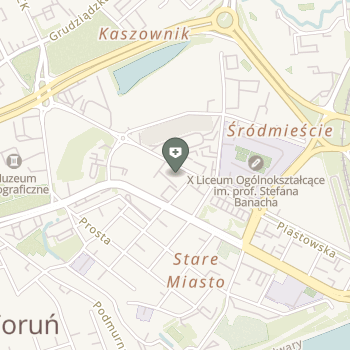 Wojskowa Specjalistyczna Przychodnia Lekarska w Toruniu na mapie