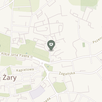 105 Kresowy Szpital Wojskowy z Przychodnią SPZOZ w Żarach na mapie