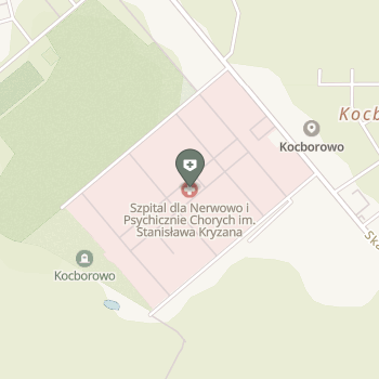 Szpital dla Nerwowo i Psychicznie Chorych im. St. Kryzana na mapie
