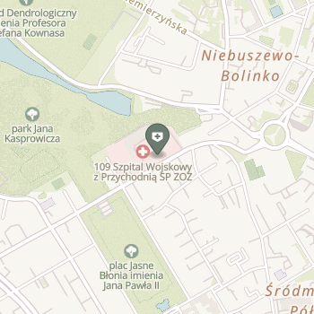109 Szpital Wojskowy z Przychodnią - SPZOZ na mapie