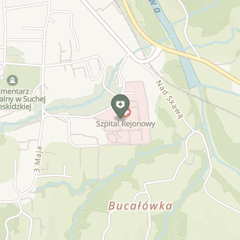 Zespół Opieki Zdrowotnej w Suchej Beskidzkiej na mapie