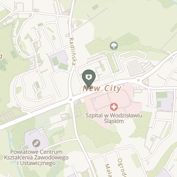 NZOZ Gabinety Okulistyczne Klapuch na mapie