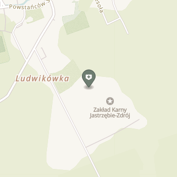 Ambulatorium z Izbą Chorych Zakładu Karnego w Jastrzębiu-Zdroju na mapie