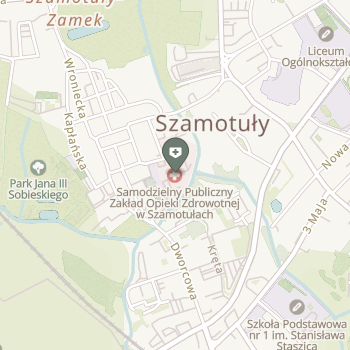 SPZOZ w Szamotułach na mapie