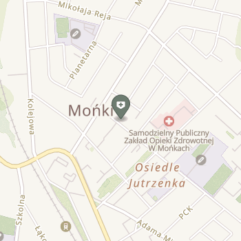 Stacja Sanitarno-Epidemiologiczna w Mońkach na mapie