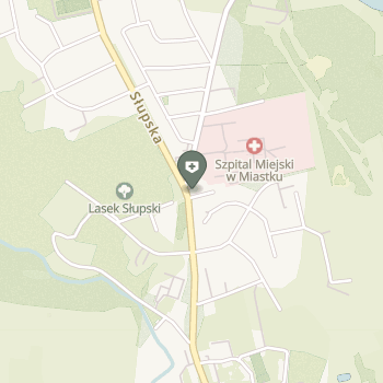 Szpital Miejski w Miastku na mapie