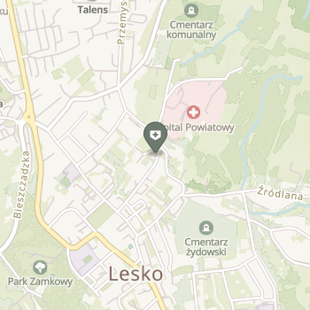 Gabinety Lekarskie Lesko na mapie