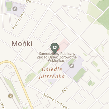 SPZOZ w Mońkach na mapie