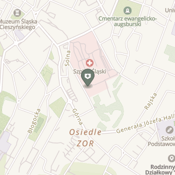 Cieszyński Ośrodek Patomorfologii Intra na mapie