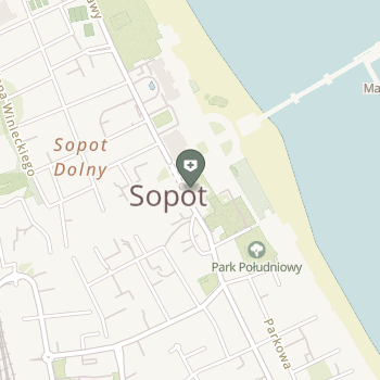 Pomorskie Centrum Reumatologiczne im. Dr Jadwigi Titz-Kosko w Sopocie na mapie