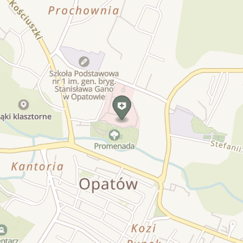 Szpital Świętego Leona na mapie