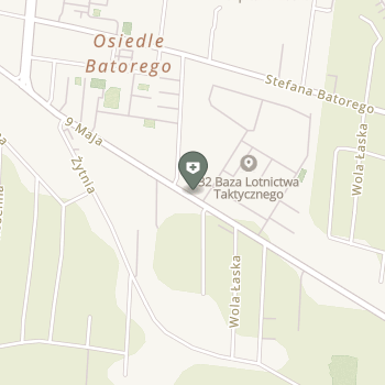 32. Baza Lotnictwa Taktycznego w Łasku na mapie