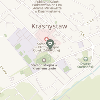 SPZOZ w Krasnymstawie na mapie