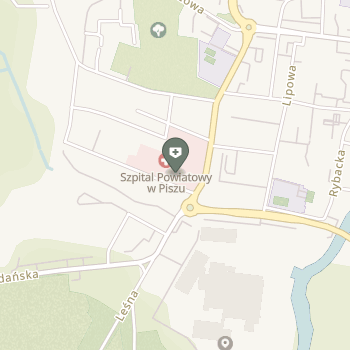 SPZOZ - Szpital Powiatowy w Piszu na mapie
