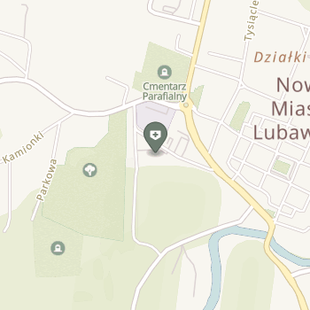 Szpital Powiatowy w Nowym Mieście Lubawskim na mapie