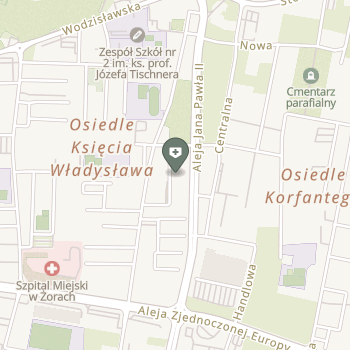 Ośrodek Wczesnej Interwencji. Ośrodek Rehabilitacyjno-Edukacyjno-Wychowawczy na mapie