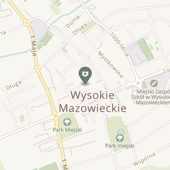 Praktyka Lekarza Rodzinnego Bożena Brzozowska na mapie