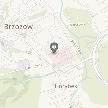 Szpital Specjalistyczny w Brzozowie Podkarpacki Ośrodek Onkologiczny im. Ks. B. Markiewicza na mapie