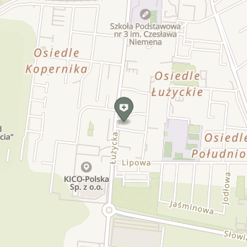 Centrum Medyczne "Łużycka" A. Wierzbicka, J. Porianda-Olesiak na mapie
