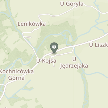 Ośrodek Zdrowia w Bieńkówce na mapie