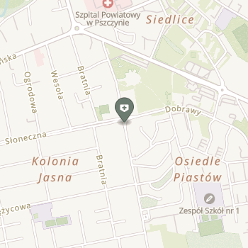 Hospicjum św. Ojca Pio w Pszczynie na mapie
